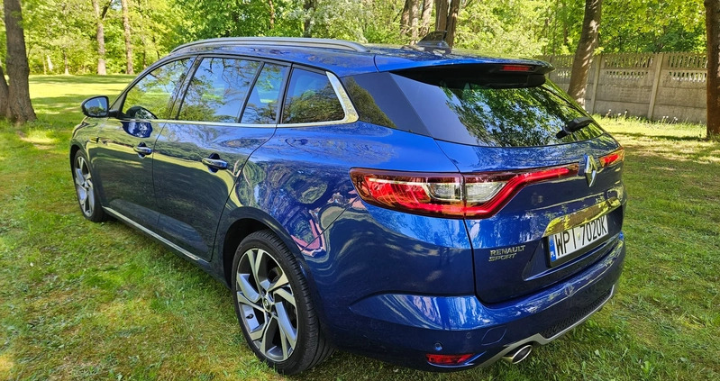 Renault Megane cena 61500 przebieg: 203000, rok produkcji 2018 z Piaseczno małe 92